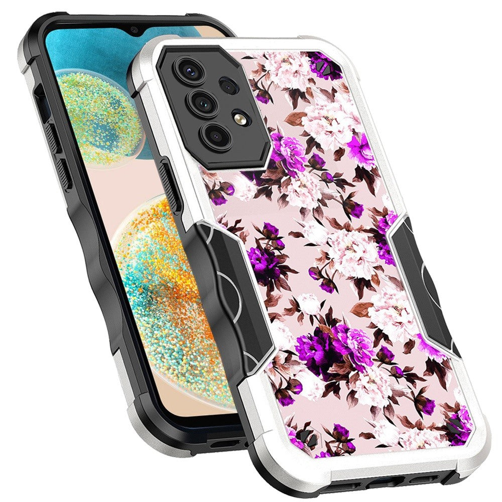 For Samsung Galaxy A23 5G Fashion Design Tough Shockproof Hybrid Stylish Pattern Heavy Duty TPU Rubber Armor Phone Case Cover