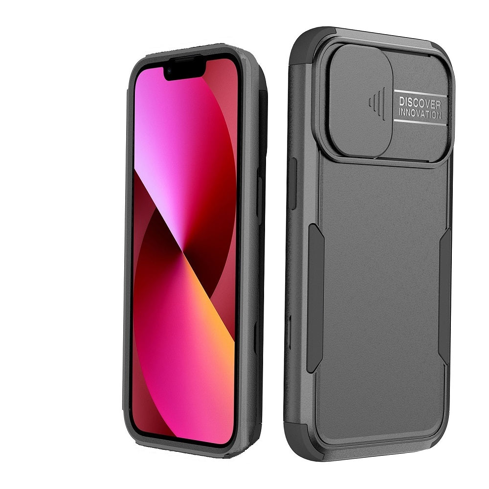 For Apple iPhone 13 Pro Max Heavy Duty 3in1 Rugged Hybrid Hard PC Rubber Bumper Impact with Camera Protection Phone Case Cover