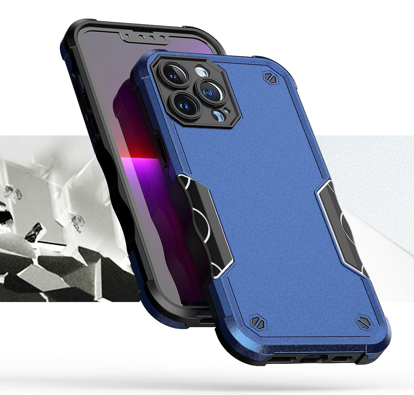For Motorola Moto G Stylus 5G 2022 Slim Tough Shockproof Hybrid Heavy Duty Dual Layer TPU Bumper Rugged Rubber Armor Phone Case Cover