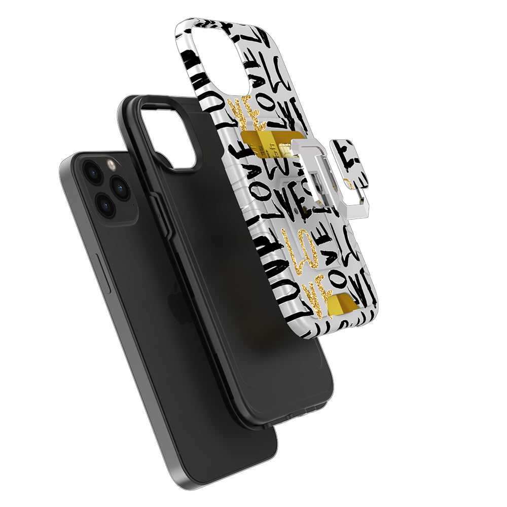 For Motorola Moto G Stylus 5G 2022 Stylish Wallet Case with Credit Card Holder & Magnetic Kickstand Ring Hybrid Armor Phone Case Cover
