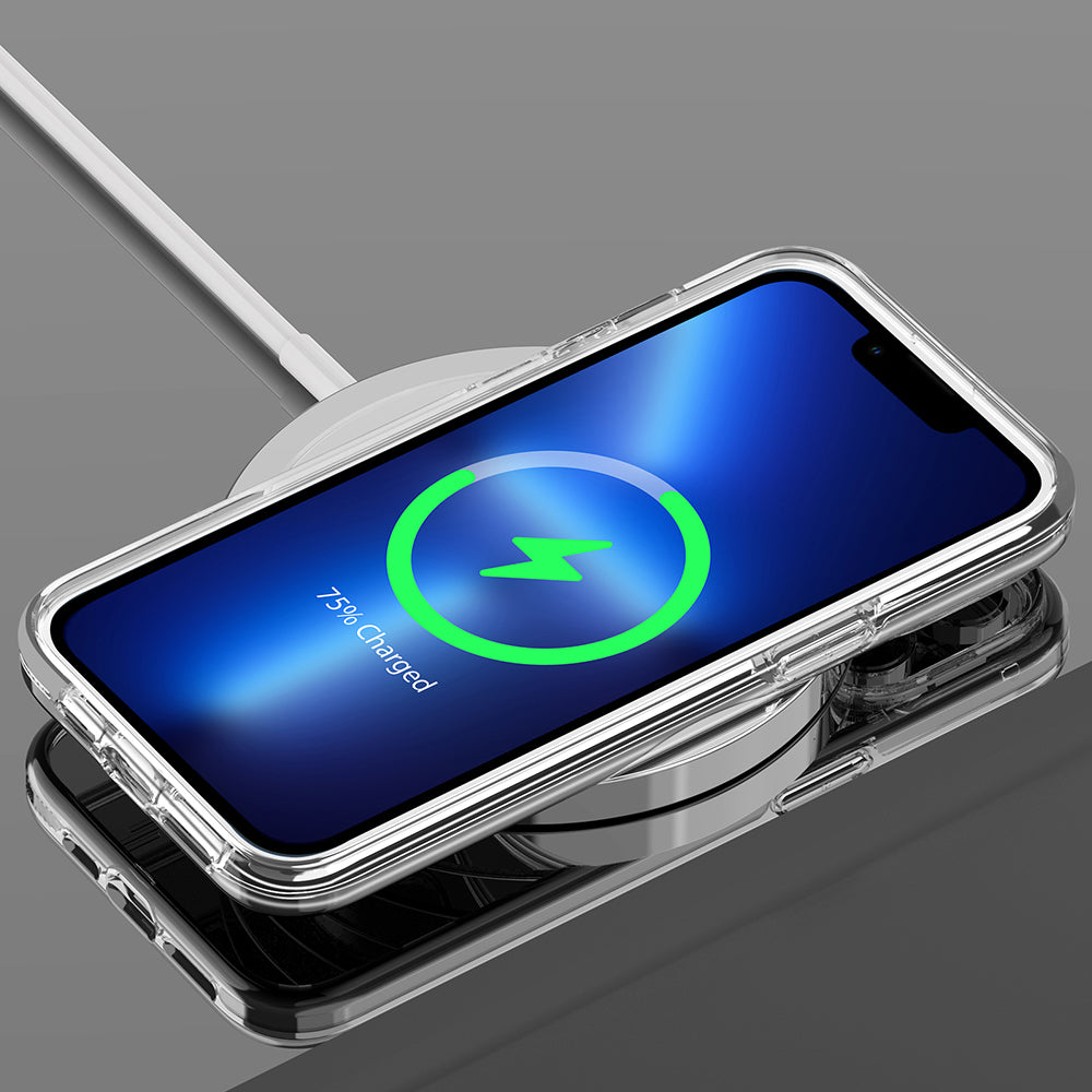 For Samsung Galaxy S23 /Plus /Ultra Crystal Clear Hybrid Impact Protection Case with Magsafe Compatibility Phone Case Cover