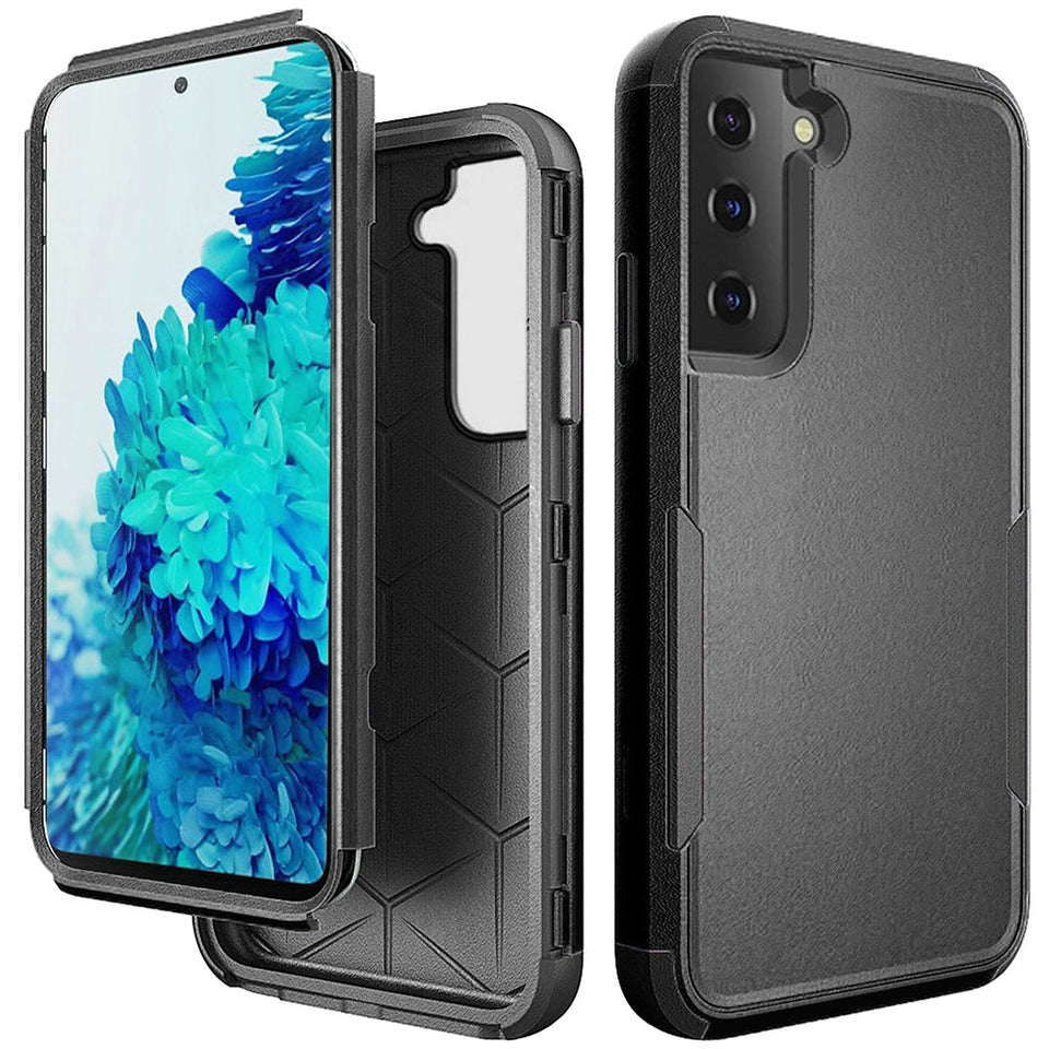 For Samsung Galaxy A13 5G Hybrid Rugged Hard Shockproof Drop-Proof with 3 Layer Protection, Military Grade Heavy-Duty Armor Phone Case Cover