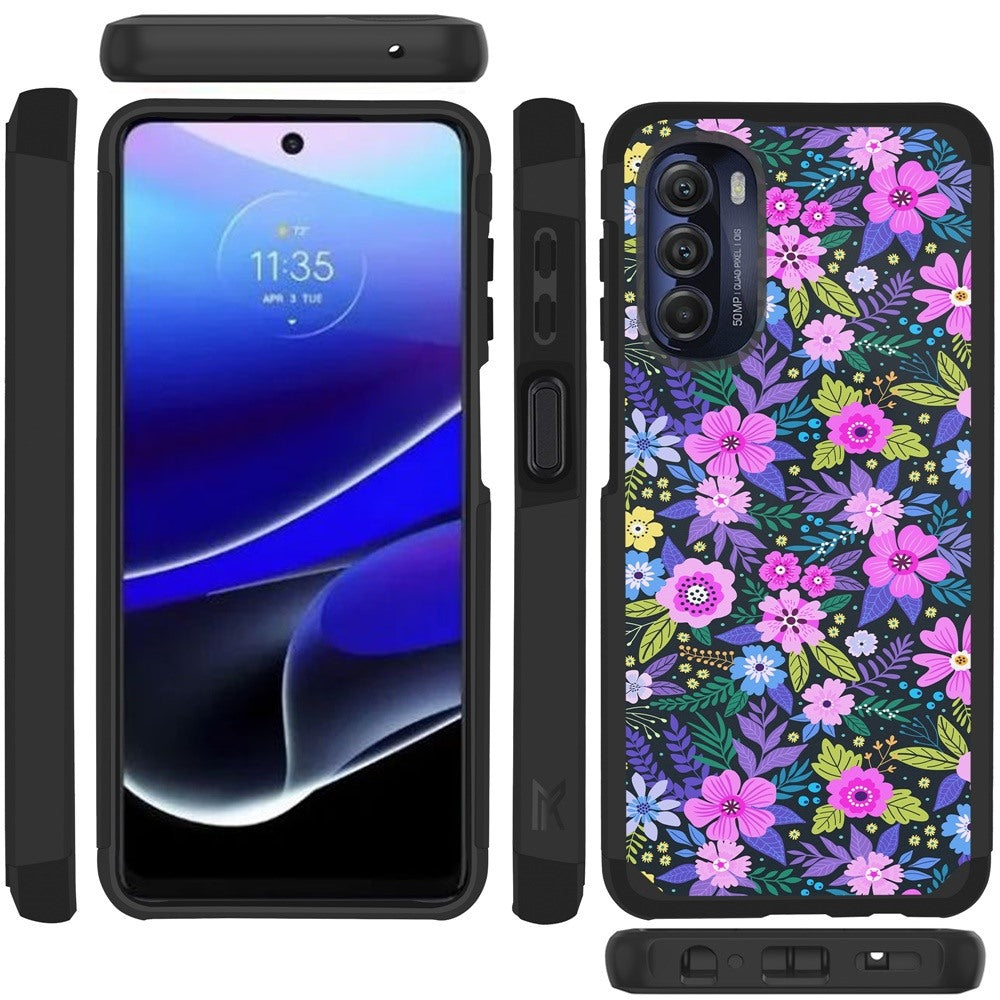 For Motorola Moto G Stylus 5G 2022 Ultra Slim Protection Shock Absorption Hybrid Dual Layer Hard PC + TPU Rubber Armor Phone Case Cover