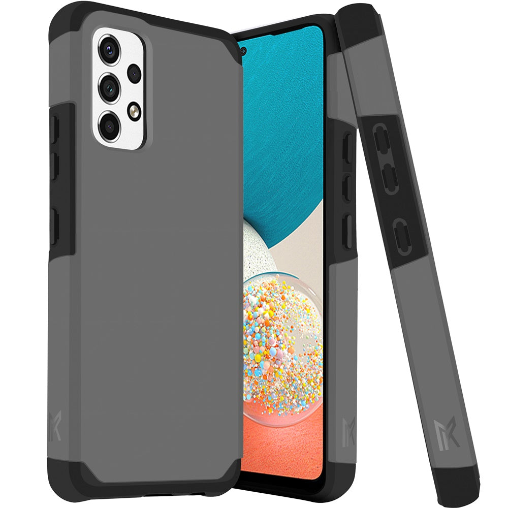 For Samsung Galaxy A53 5G Ultra Slim Corner Protection Shock Absorption Hybrid Dual Layer Hard TPU Rubber Armor Defender Phone Case Cover