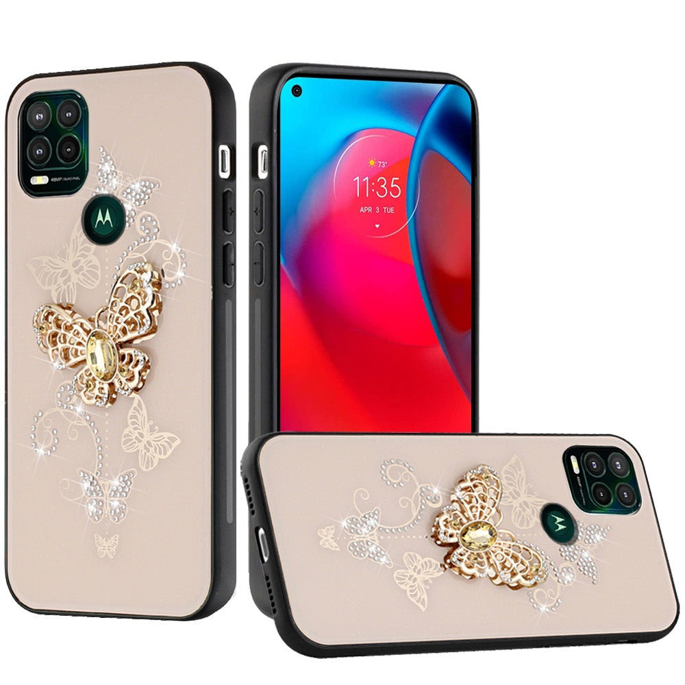 For Samsung Galaxy A23 5G Diamonds 3D Bling Sparkly Glitter Ornaments Engraving Hybrid Metal Fashion Phone Case Cover