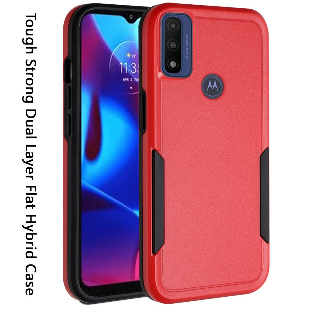 For Motorola Moto G Pure Hybrid Rugged Hard Shockproof Drop-Proof with 3 Layer Protection, Military Grade Heavy-Duty Phone Case Cover