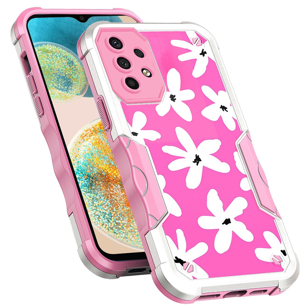 For Samsung Galaxy A23 5G Fashion Design Tough Shockproof Hybrid Stylish Pattern Heavy Duty TPU Rubber Armor Phone Case Cover