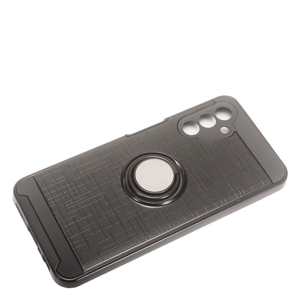For Samsung Galaxy A13 5G Hybrid 360° Ring Armor Shockproof Dual Layers Holder with Ring Stand for Magnetic Car Mount Phone Case Cover