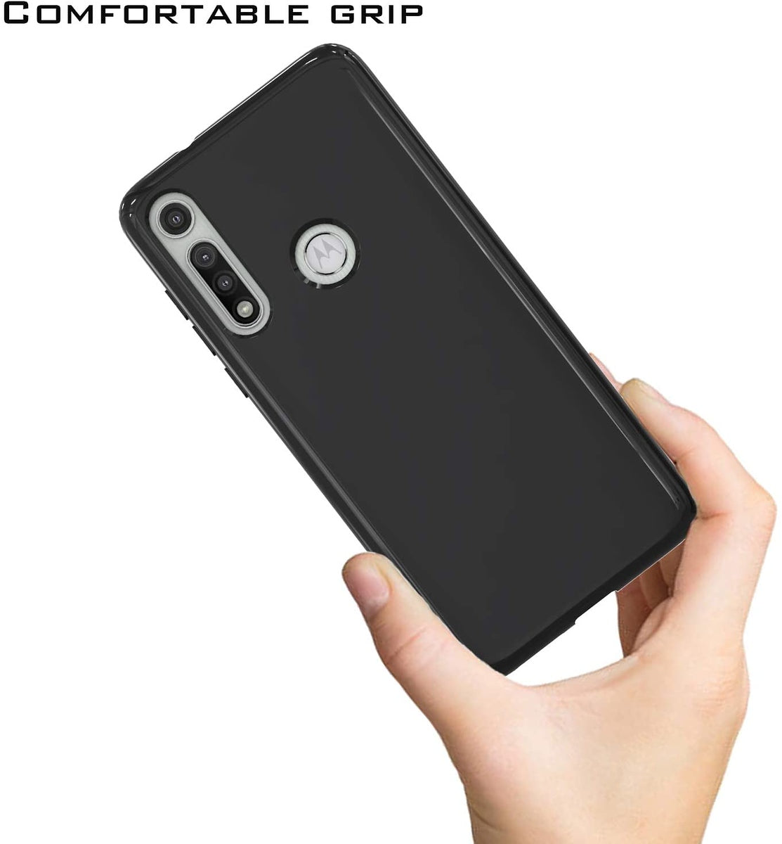 For Samsung Galaxy A03s (2022) Ultra Slim Thin Transparent Silicone Soft Skin Flexible TPU Gel Rubber Candy Gummy Protective Hybrid Black Phone Case Cover
