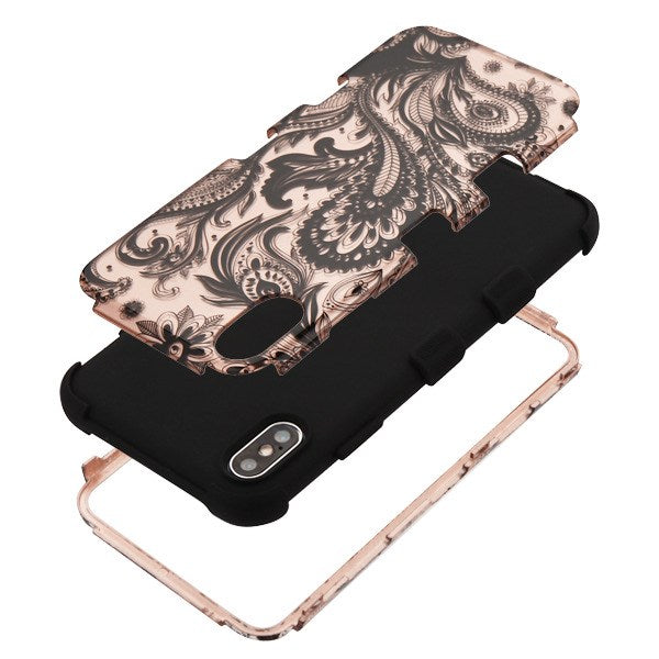 For LG V50 Thinq Hybrid Dual Layer Hard PC Cases Shockproof TPU Rugged Bumper Phone Case Cover