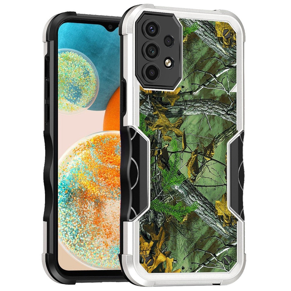 For Samsung Galaxy A23 5G Fashion Design Tough Shockproof Hybrid Stylish Pattern Heavy Duty TPU Rubber Armor Phone Case Cover