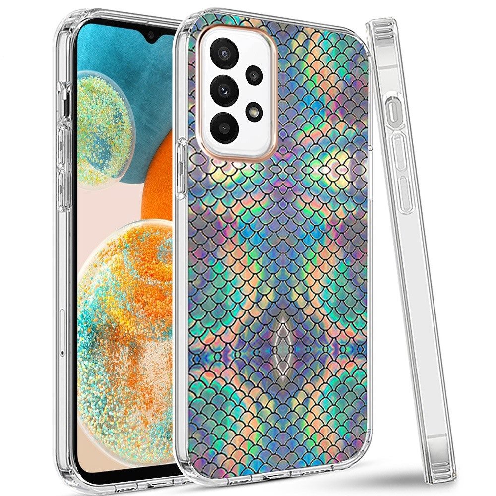 For Samsung Galaxy A23 5G Creative Stylish Fashion Design Hybrid Rubber TPU Hard PC Shockproof Armor Slim Fit Phone Case Cover