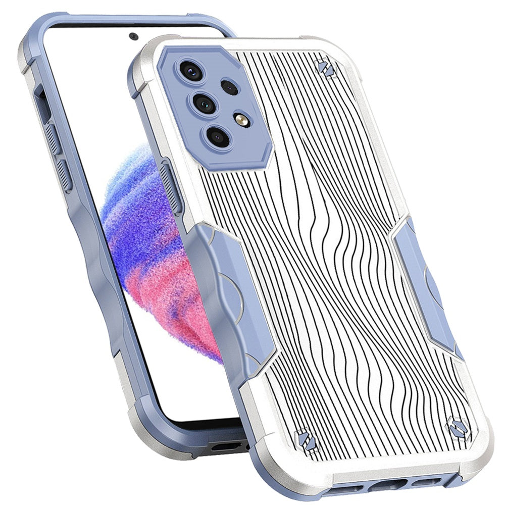 For Samsung Galaxy A53 5G Fashion Design Tough Shockproof Hybrid Stylish Pattern Heavy Duty TPU Rubber Armor Phone Case Cover