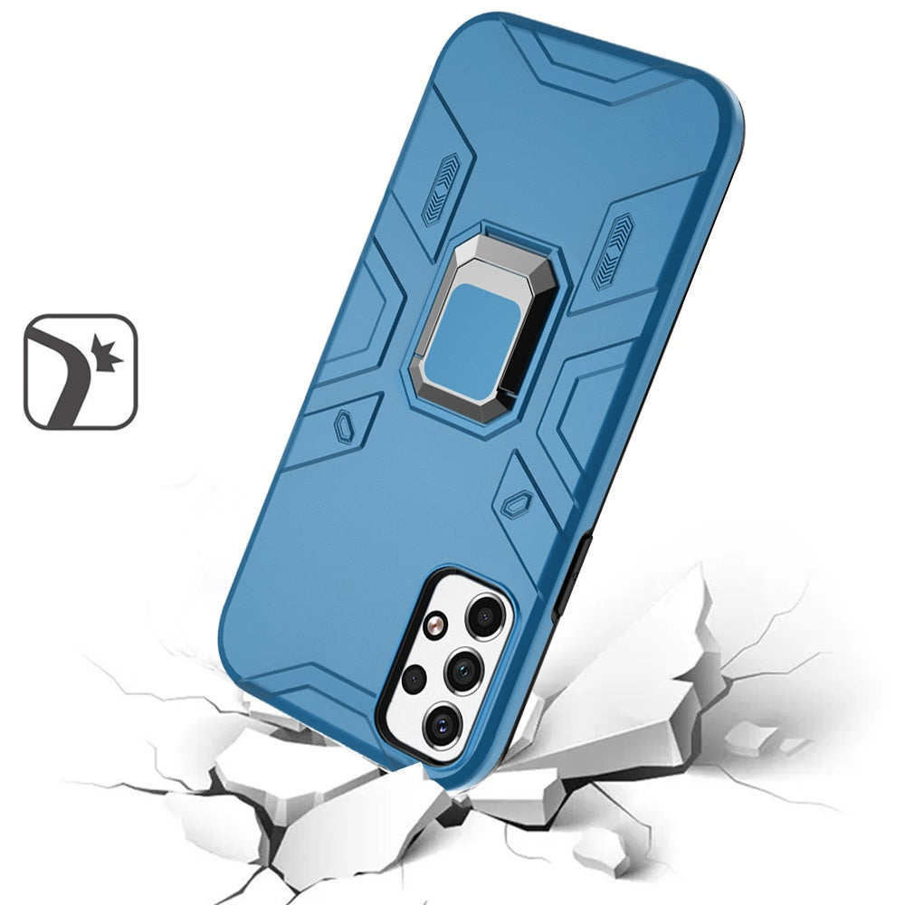 For Motorola Edge+ 2022 /Edge Plus Slim Rugged Shockproof Hybrid with Magnetic Ring Stand Holder Phone Case Cover