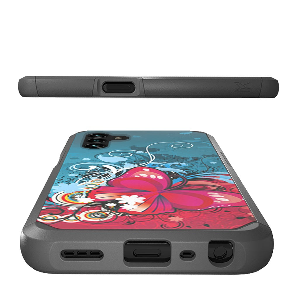 For Wiko Voix Slim Corner Protection Shock Absorption Hybrid Dual Layer Hard PC + TPU Rubber Frame Armor Defender Phone Case Cover