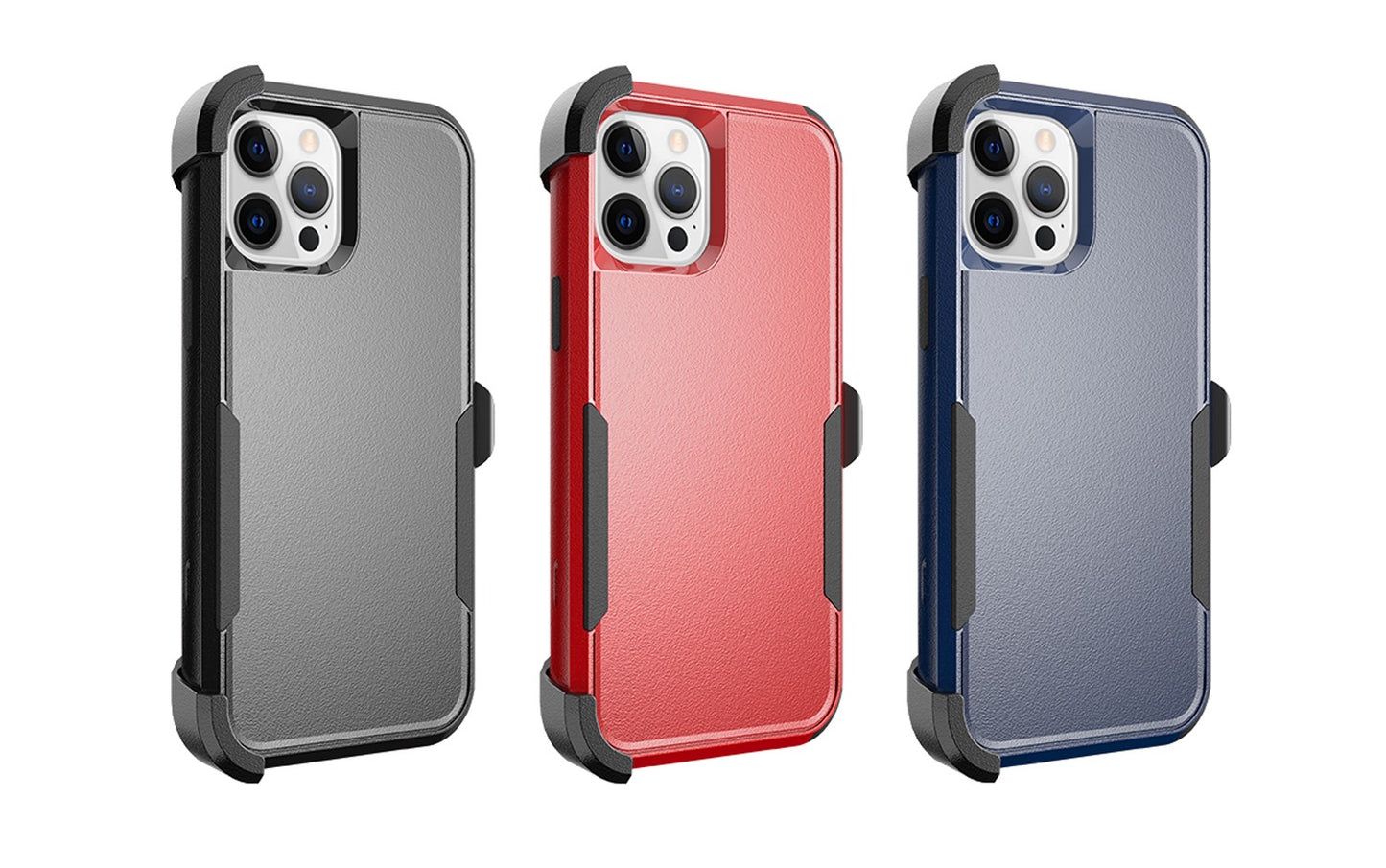 For Apple iPhone 11 (6.1") Hybrid Rugged Shockproof Military Tough Heavy Duty with 360 Swivel Belt Clip Stand & Holster Phone Case Cover