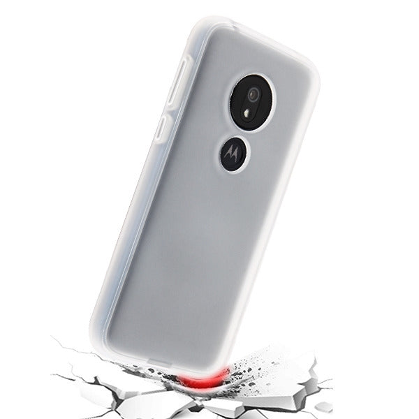 Alcatel T-Mobile Revvlry Slim Fit Hybrid Transparent Rubber Gummy Hard PC Soft Silicone Protective