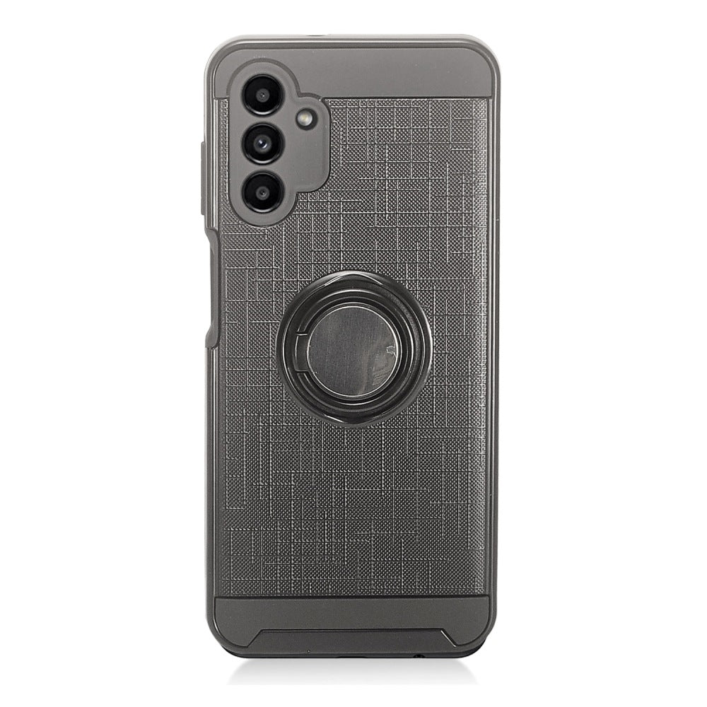 For Samsung Galaxy A13 5G Hybrid 360° Ring Armor Shockproof Dual Layers Holder with Ring Stand for Magnetic Car Mount Phone Case Cover