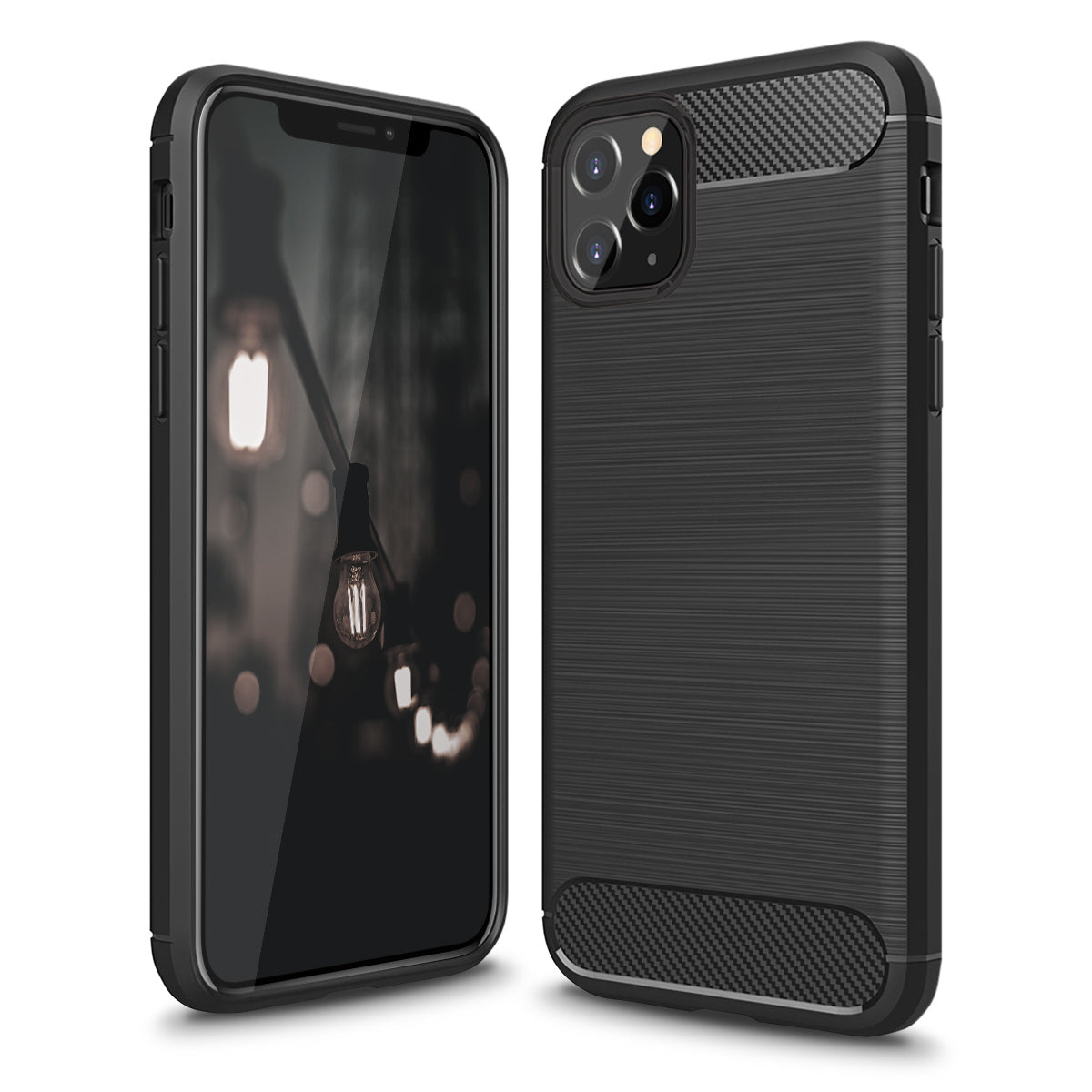 For Nokia X100 Carbon Fiber Design Slim Fit Silicone Soft Skin Flexible Lightweight TPU Gel Rubber Absorbing Rugged Brushed Phone Case Cover