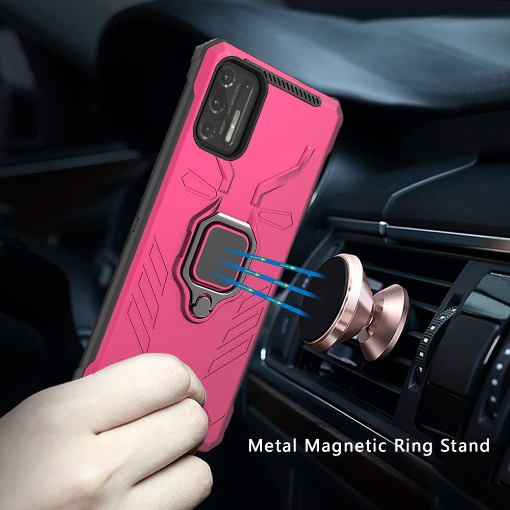 For Apple iPhone SE 2022 /SE 2020/8/7 Hybrid TPU Armor Military Protection Heavy Duty Shockproof with 360 Rotatable Ring Phone Case Cover