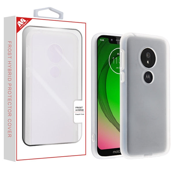 Alcatel T-Mobile Revvlry Slim Fit Hybrid Transparent Rubber Gummy Hard PC Soft Silicone Protective