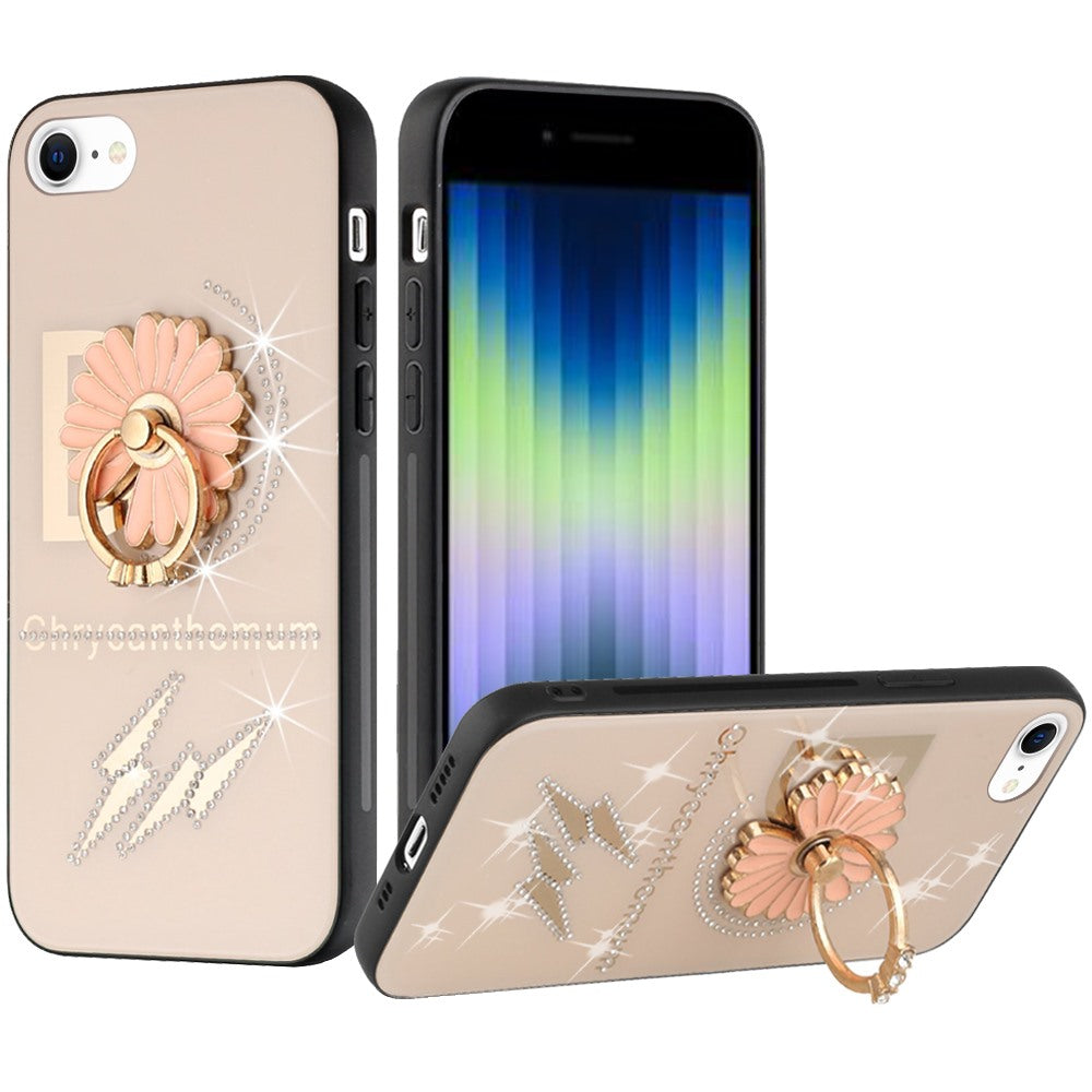 For Apple iPhone 11 (6.1")3D Diamond Bling Sparkly Glitter Ornaments Engraving Hybrid Armor Metal Fashion Phone Case Cover