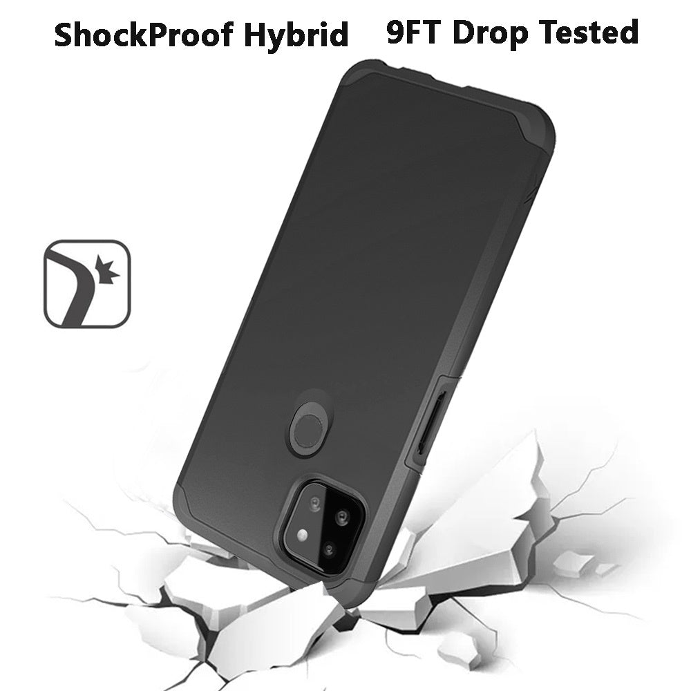 For Nokia X100 Ultra Slim Corner Protection Shock Absorption Hybrid Dual Layer Hard PC + TPU Rubber Armor Defender Phone Case Cover
