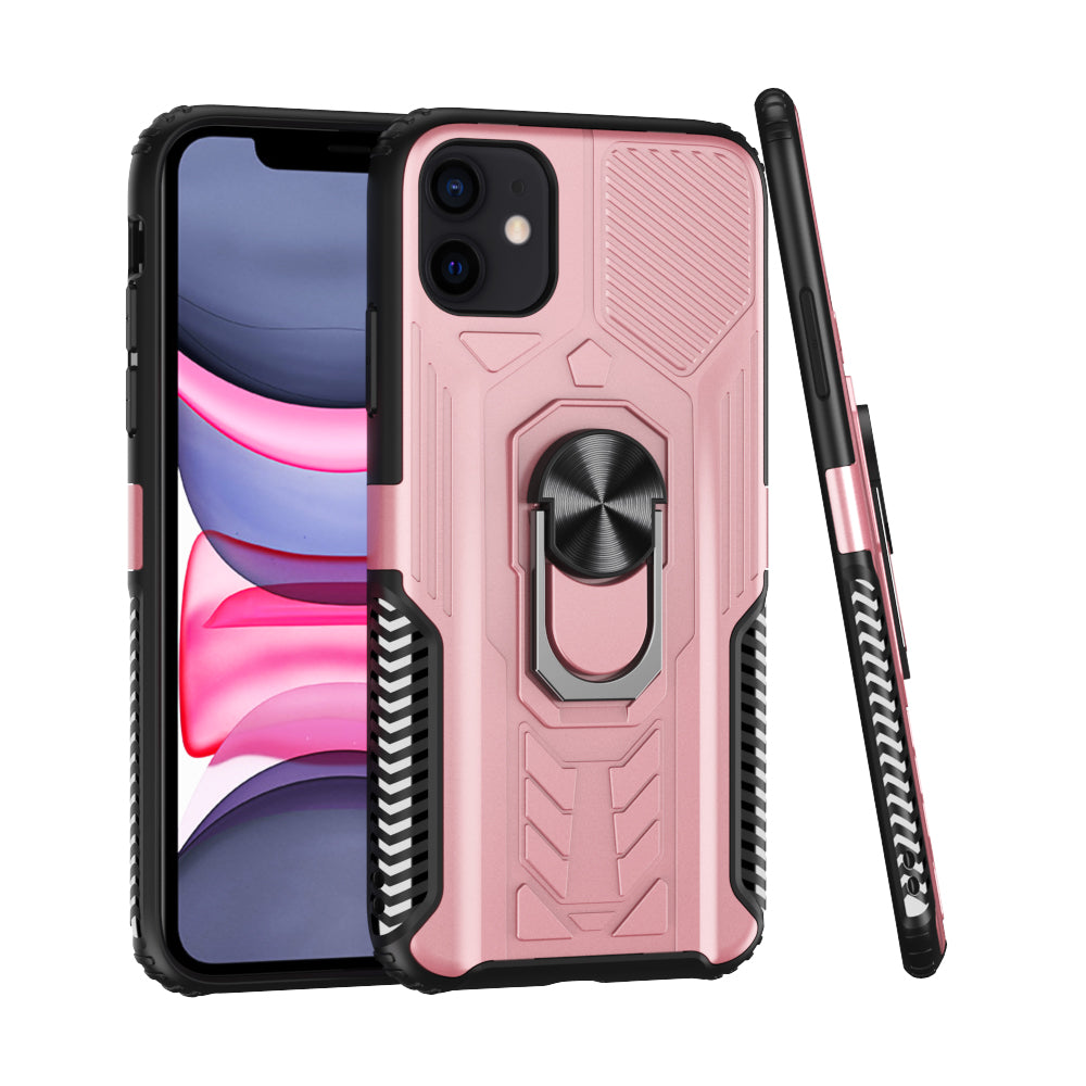 For Samsung Galaxy S9 /S9 Plus Military Grade Hybrid Heavy Duty 2 in 1 Protective Hard PC and Silicone with Ring Stand Holder Phone Case Cover