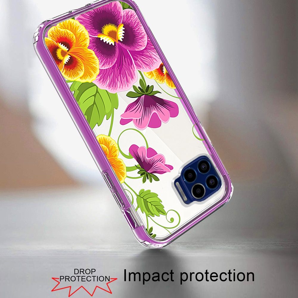 For Google Pixel 7 Beautiful Design Hybrid Triple Layer Armor Hard PC Rubber TPU Shockproof Protective Frame Phone Case Cover