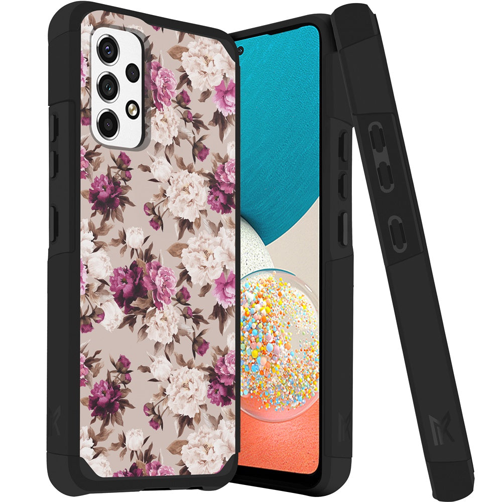 For Samsung Galaxy A53 5G Ultra Slim Corner Protection Shock Absorption Hybrid Dual Layer Hard TPU Rubber Armor Defender Phone Case Cover