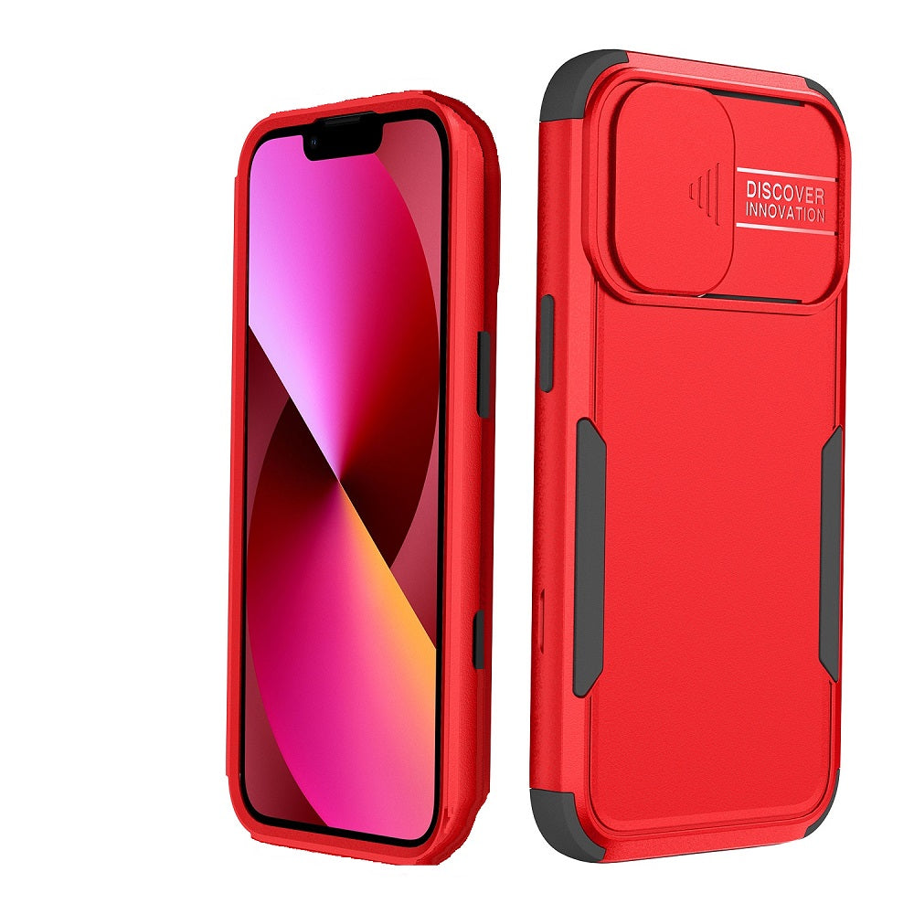 For Apple iPhone 13 Pro Max Heavy Duty 3in1 Rugged Hybrid Hard PC Rubber Bumper Impact with Camera Protection Phone Case Cover