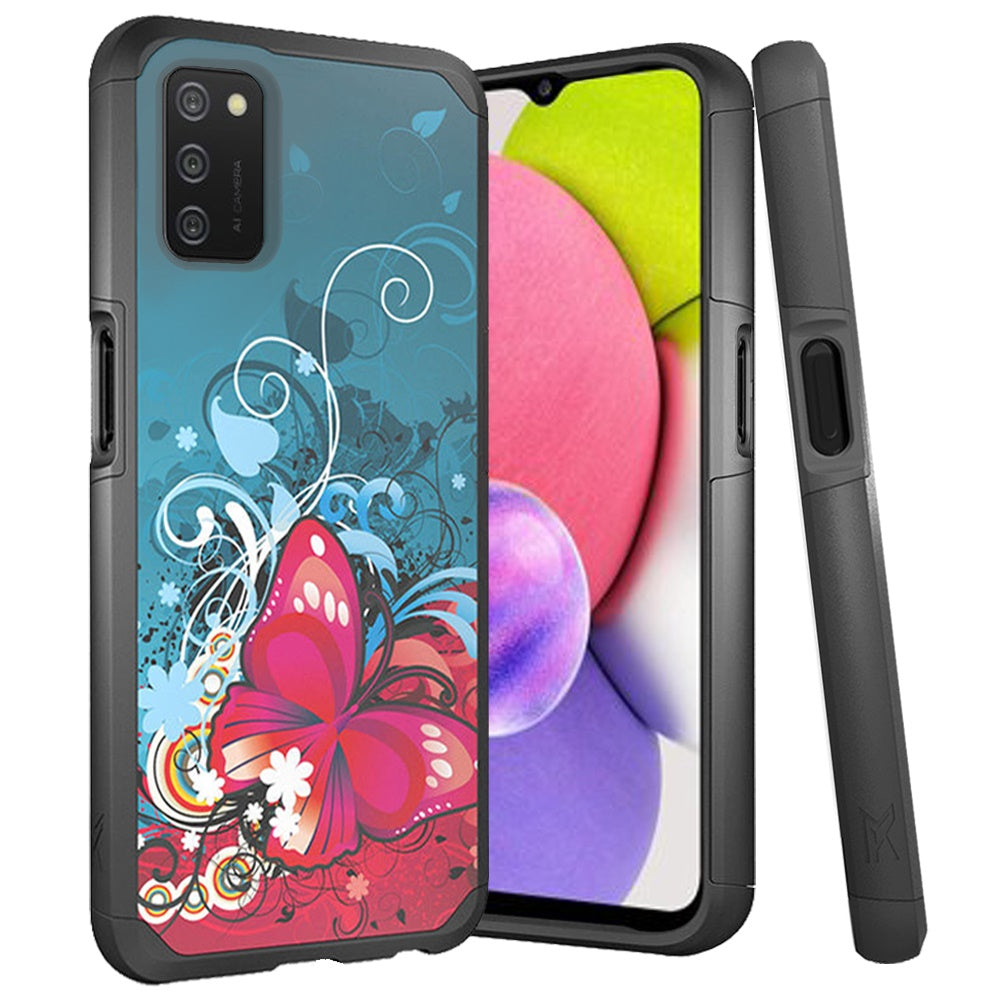 For TCL Stylus 5G Ultra Slim Corner Protection Shock Absorption Hybrid Dual Layer Hard PC TPU Rubber Armor Defender Phone Case Cover