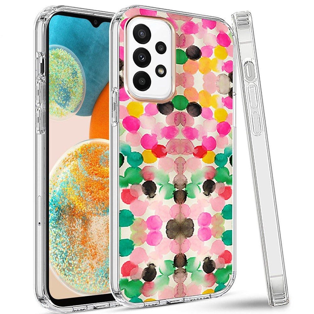 For Samsung Galaxy A23 5G Creative Stylish Fashion Design Hybrid Rubber TPU Hard PC Shockproof Armor Slim Fit Phone Case Cover