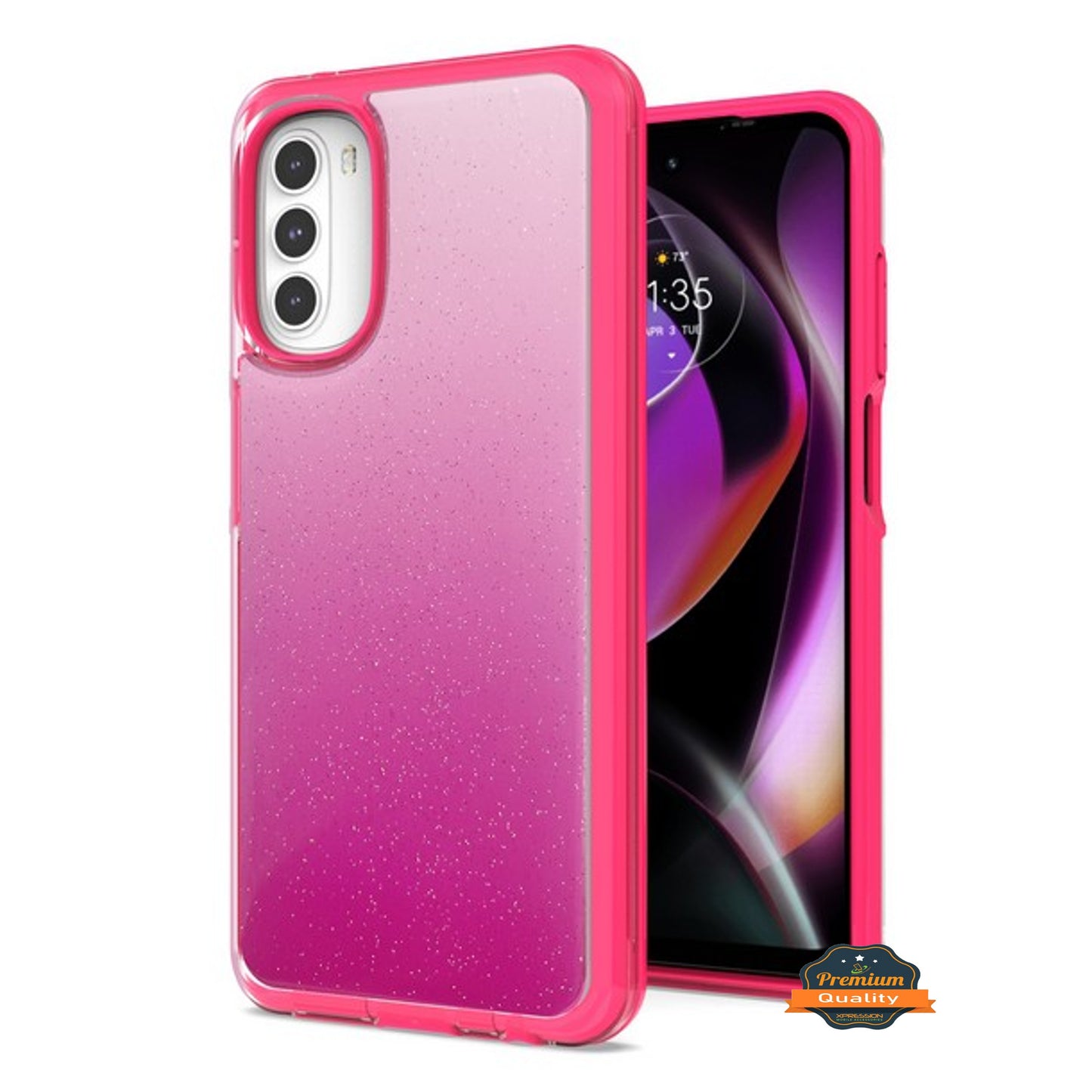For Motorola Moto G 5G 2022 Colorful Hybrid Shockproof Protection Soft TPU Frame and Hard PC Back Slim Fit Phone Case Cover