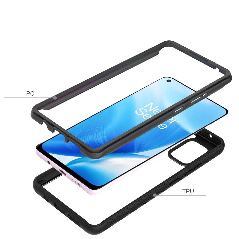 For Samsung Galaxy A02s Clear Dual Layer Rugged Bumper Frame Heavy Duty Hybrid Shockproof Rubber TPU Full Body Defender Phone Case Cover