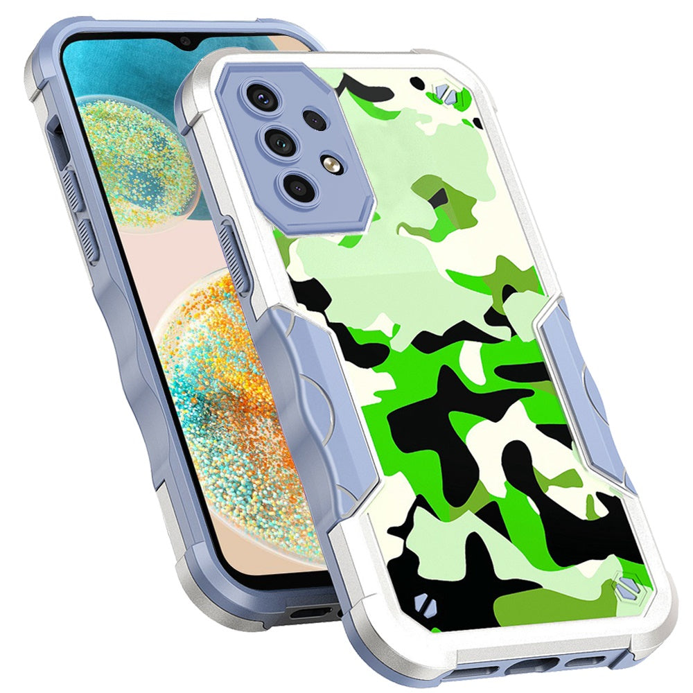 For Samsung Galaxy A23 5G Fashion Design Tough Shockproof Hybrid Stylish Pattern Heavy Duty TPU Rubber Armor Phone Case Cover