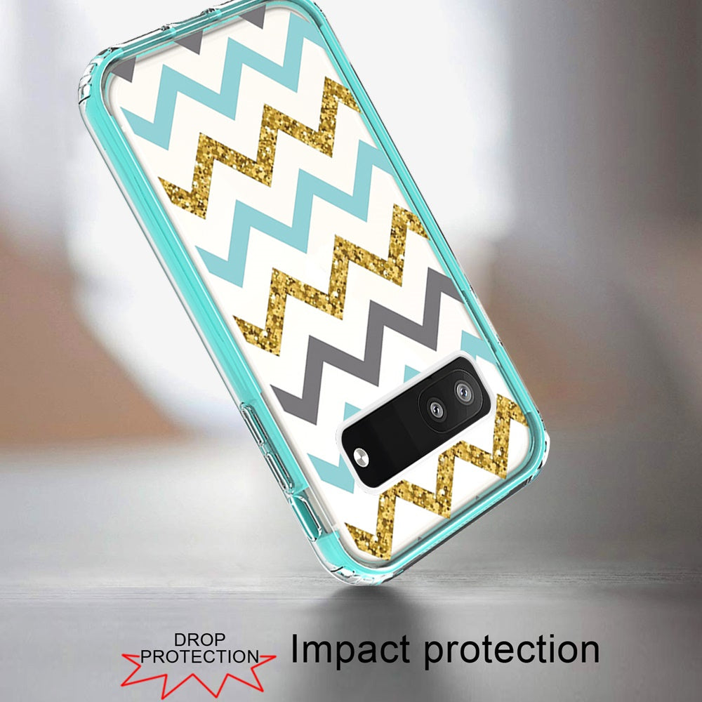 For Google Pixel 6A Beautiful Design 3 in 1 Hybrid Triple Layer Armor Hard Plastic Rubber TPU Shockproof Protective Frame Phone Case Cover