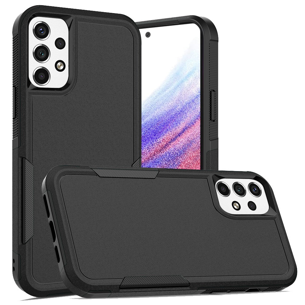For Samsung Galaxy A53 5G Tough Hybrid Rugged Hard Shockproof Drop-Proof 3in1 Protection, Military Grade Armor Design Phone Case Cover