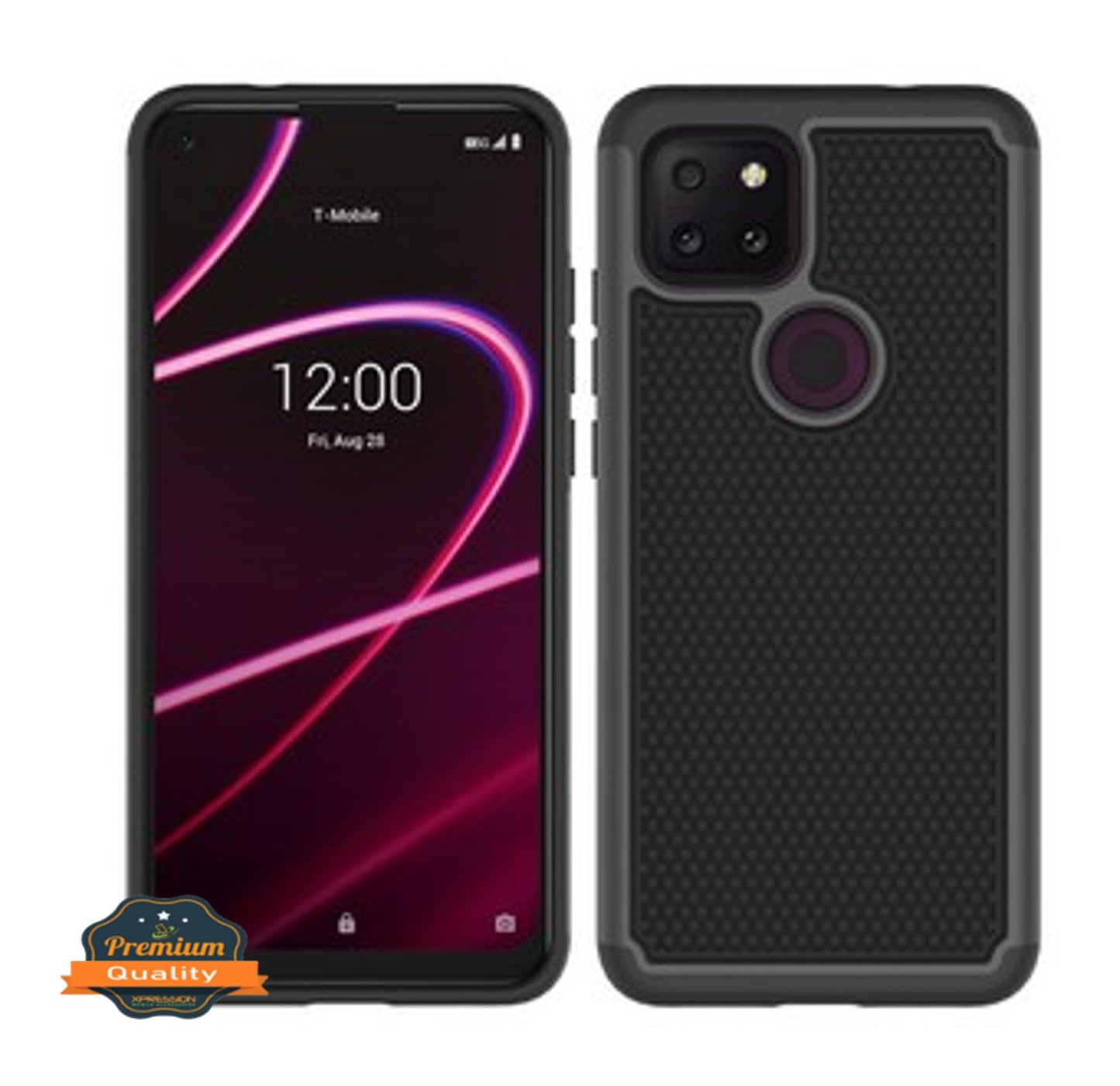 For Motorola Moto G Stylus 5G 2021 Hybrid Armor Rugged Textured Dual Layer TPU Back Shell Military-Grade Shockproof Phone Case Cover
