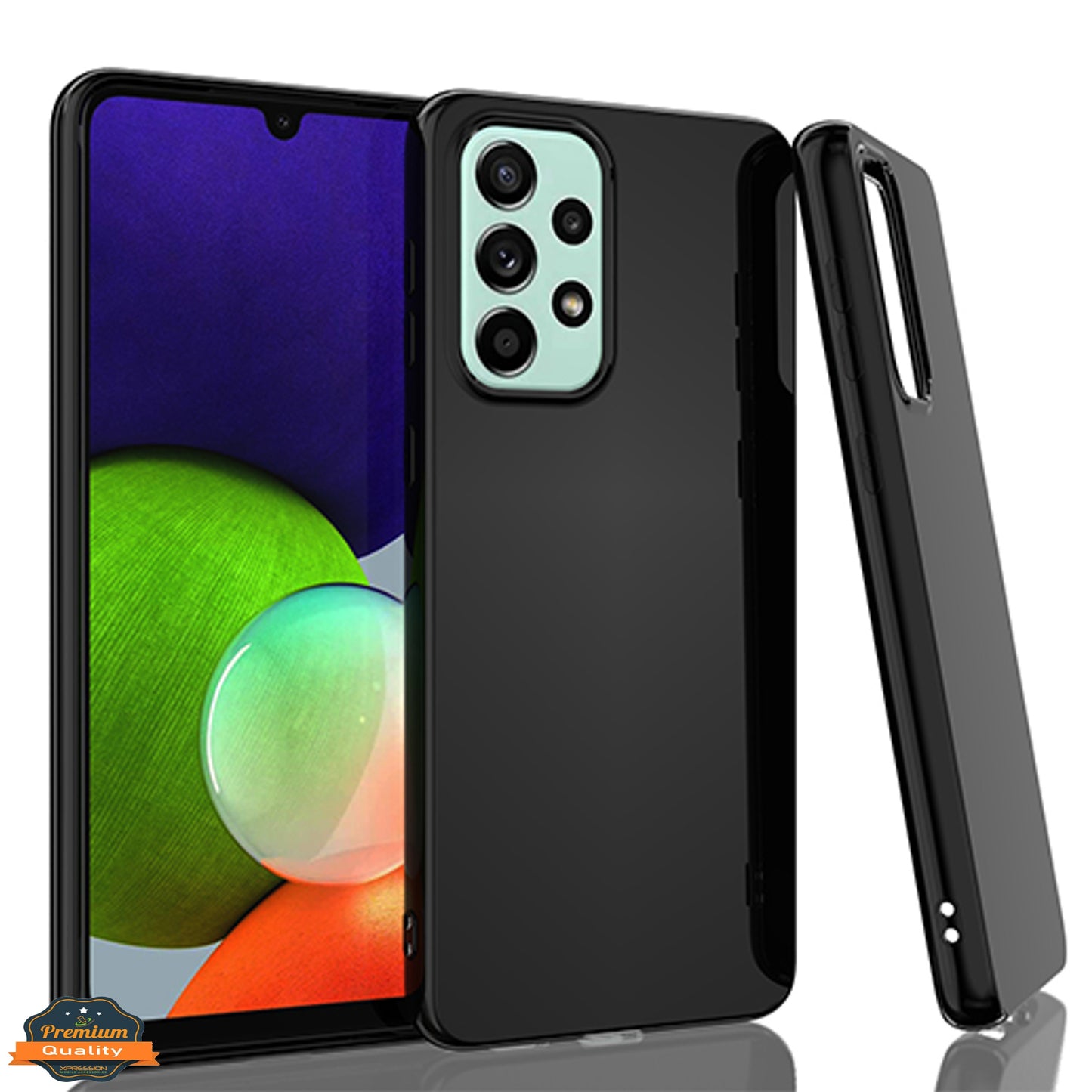 For Samsung Galaxy A33 5G Ultra Slim Thin Transparent Silicone Soft Skin Flexible TPU Gel Rubber Candy Gummy Protective Hybrid Phone Case Cover