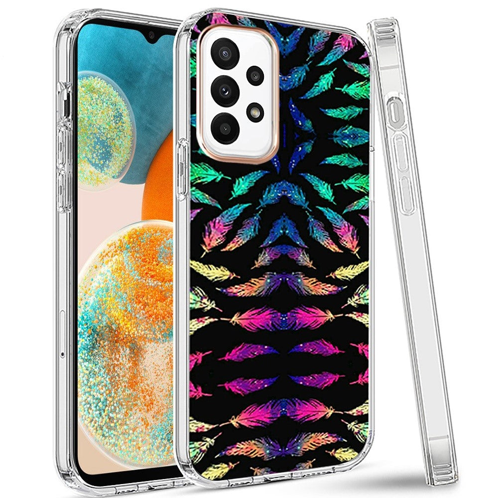 For Samsung Galaxy A23 5G Creative Stylish Fashion Design Hybrid Rubber TPU Hard PC Shockproof Armor Slim Fit Phone Case Cover