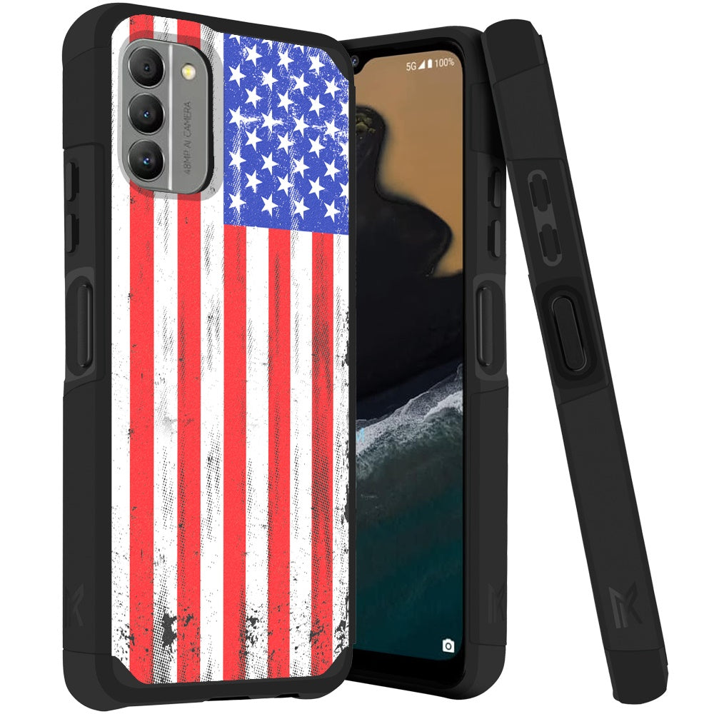 For Nokia G400 5G Graphic Design Stylish Pattern Hard PC TPU Tough Strong Hybrid Shockproof Armor Frame Phone Case Cover