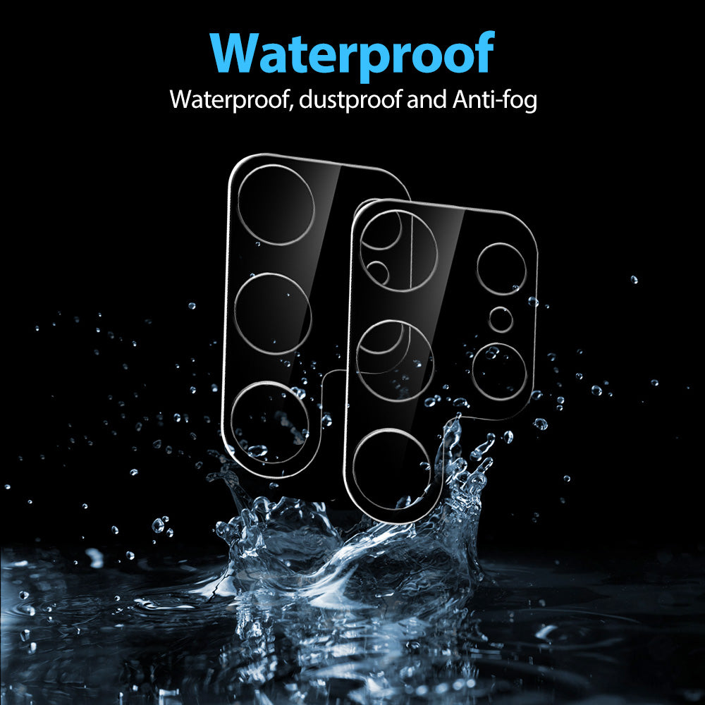 For Samsung Galaxy S23 /Plus /Ultra Camera Lens Protector Tempered Glass Rear Back Camera Protective Lens Shield, Case Friendly Screen Protector