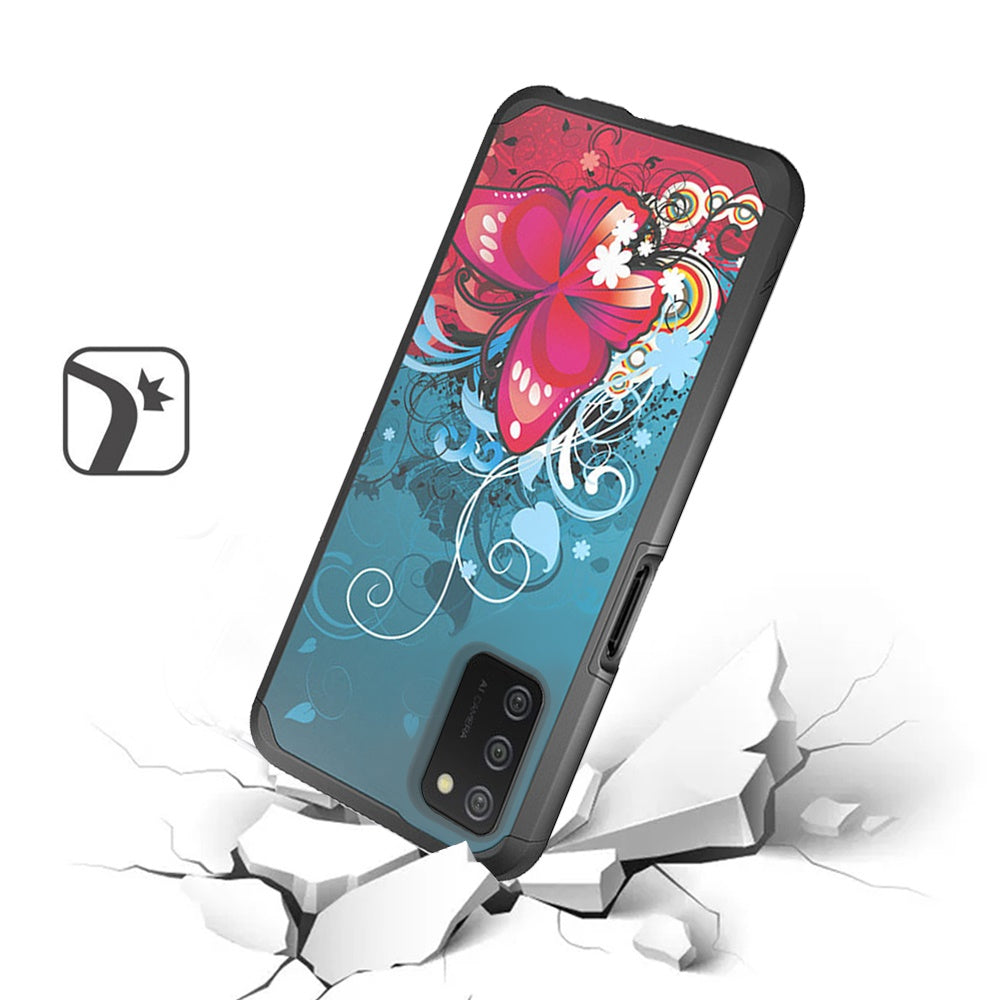 For TCL Stylus 5G Ultra Slim Corner Protection Shock Absorption Hybrid Dual Layer Hard PC TPU Rubber Armor Defender Phone Case Cover