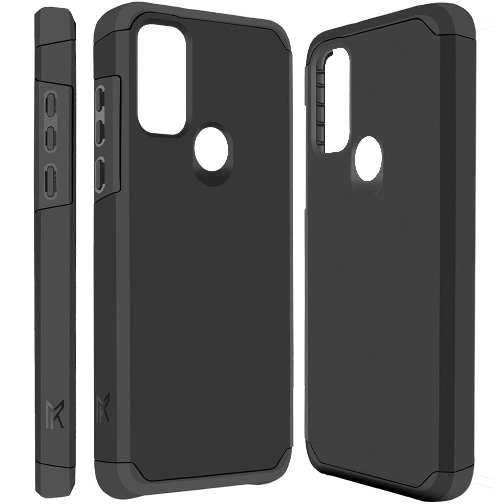 For Motorola Moto G Power 2022 Ultra Slim Corner Protection Shock Absorption Hybrid Dual Layer Hard PC + TPU Rubber Armor Phone Case Cover