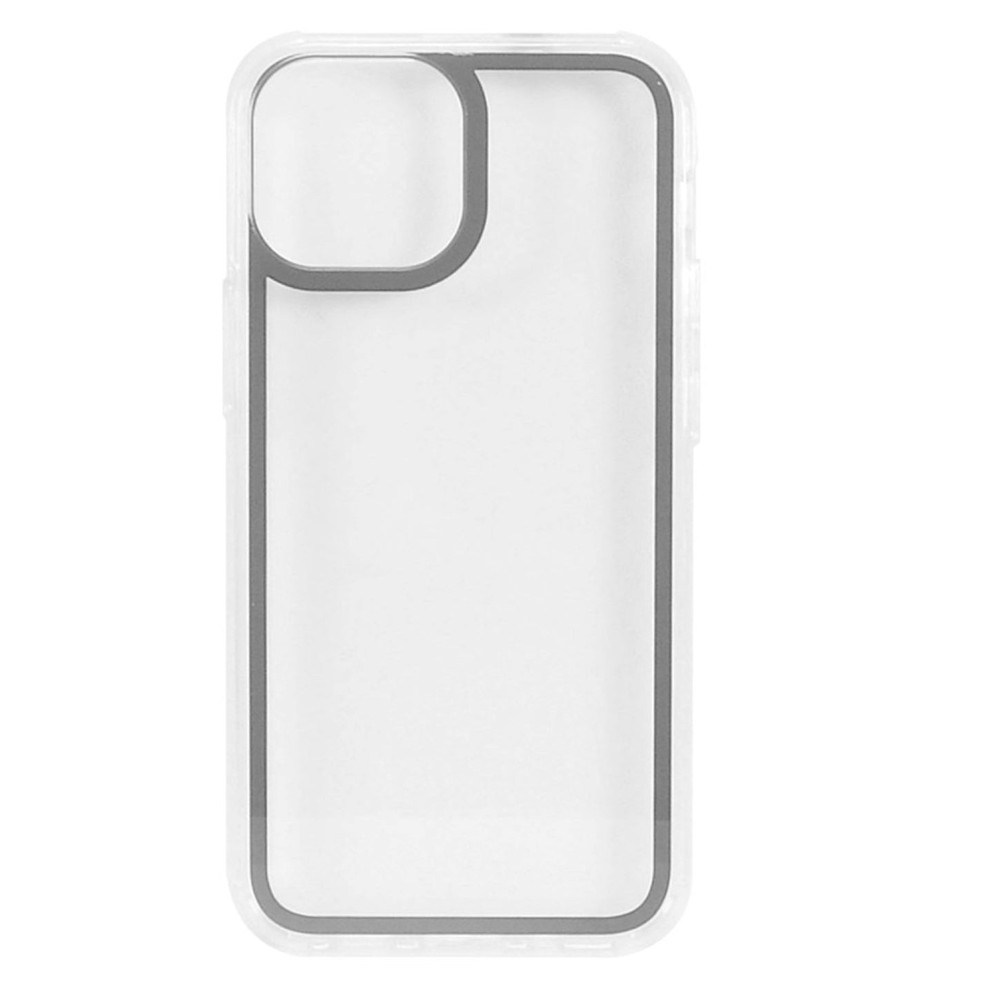 For Apple iPhone 13 /Pro Max Mini Transparent Gummy Acrylic TPU Hybrid Cushion Rigid Shock Protection Rubber Color Bumper Frame Phone Case Cover