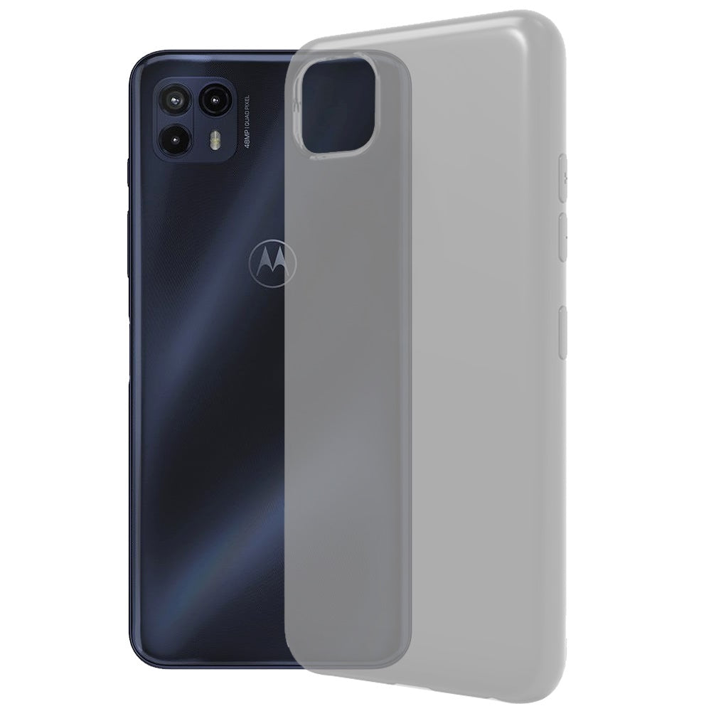 For Motorola Moto G50 5G Hybrid Rubber Soft Silicone Gummy TPU Gel Candy Skin Flexible Skinny Slim Thin Protector Clear Phone Case Cover