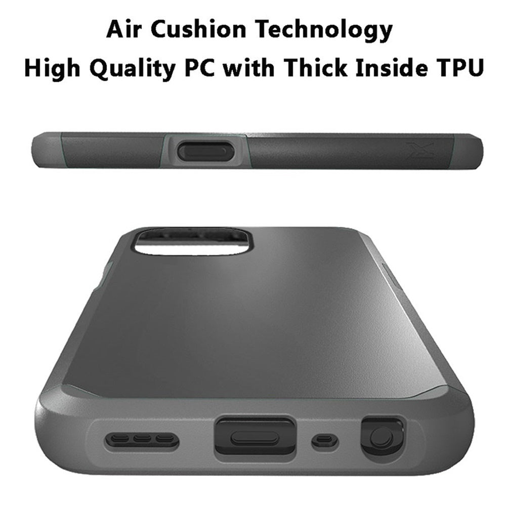 For Apple iPhone 13 / Pro Max Mini Ultra Slim Corner Protection Shock Absorption Hybrid Dual Layer PC + TPU Armor Defender Phone Case Cover