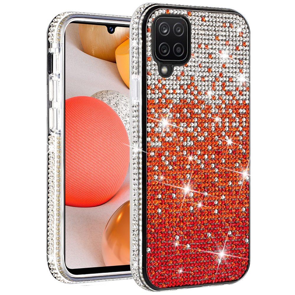 For Samsung Galaxy A42 5G Glitter Bling Ultra Thin TPU Sparkle Diamond Rhinestone Shiny Full Cover Crystal Stones Back Phone Case Cover
