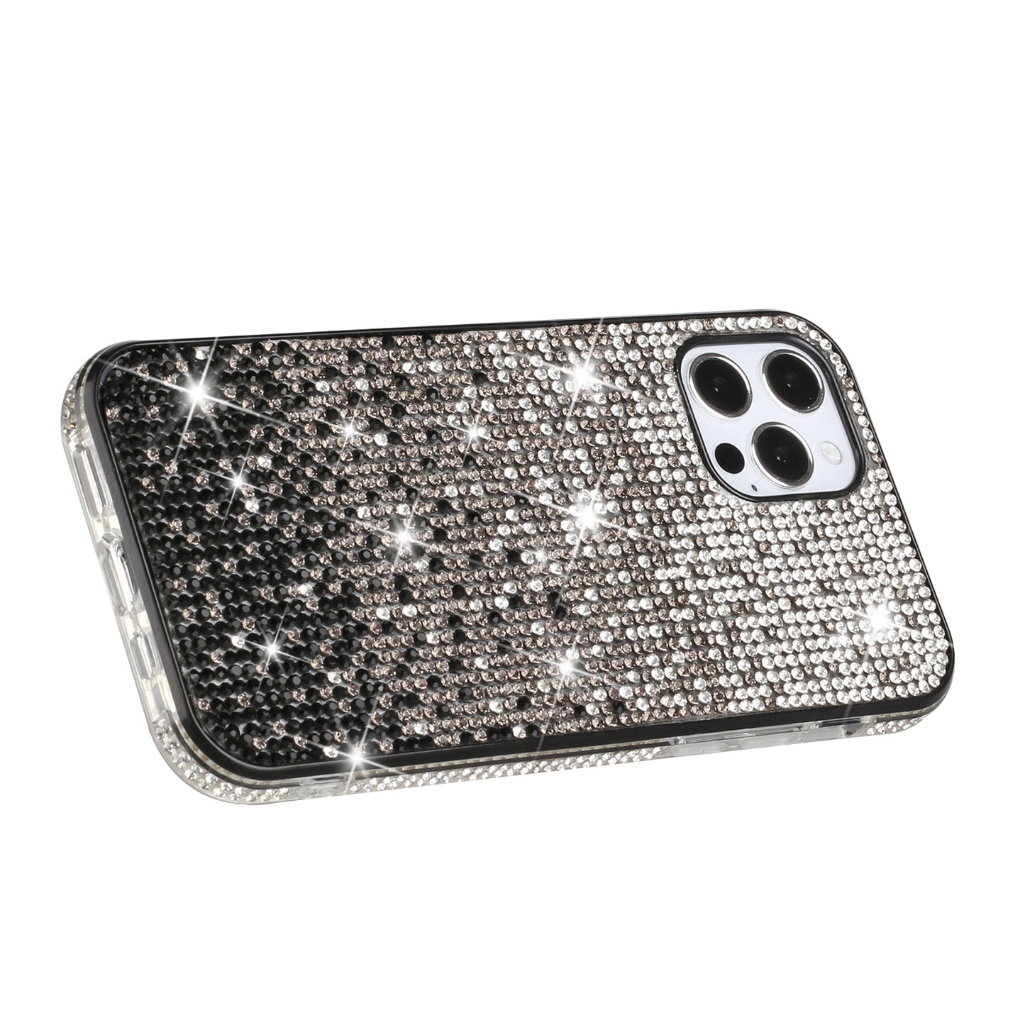 For Samsung Galaxy A22 5G Glitter Bling Ultra Thin TPU Sparkle Diamond Rhinestone Shiny Full Cover Crystal Stones Back Phone Case Cover